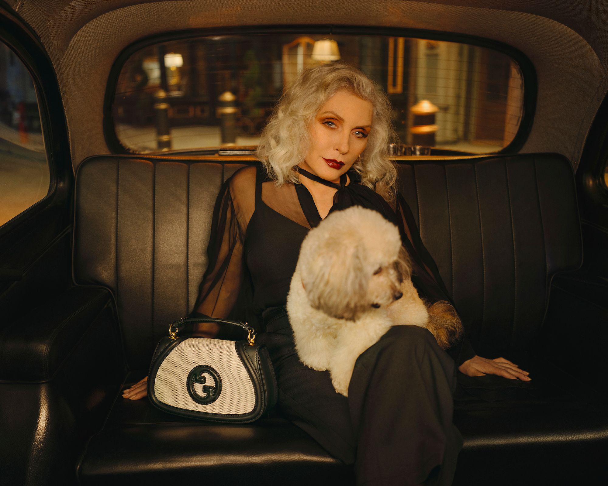 В последней кампании Gucci Cruise 2025 снялась Дебби Харри из группы Blondie