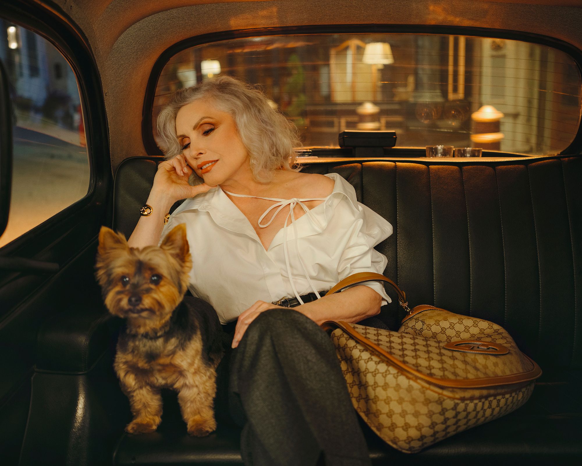 В последней кампании Gucci Cruise 2025 снялась Дебби Харри из группы Blondie