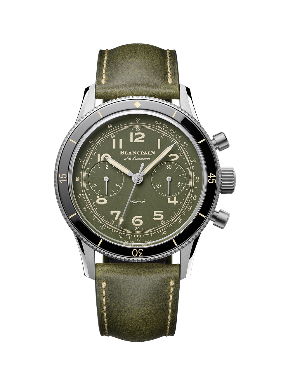 Blancpain представляет новую ограниченную серию камуфляжно-зеленых часов Air Command